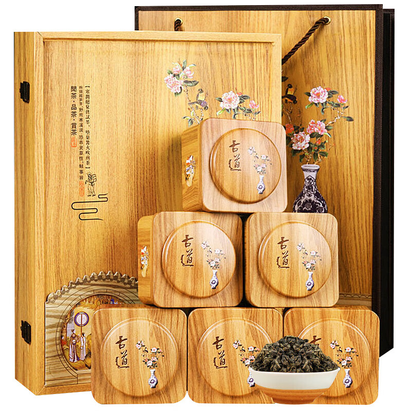润虎 浓香型 铁观音 504g （单位：盒） 木纹礼盒 