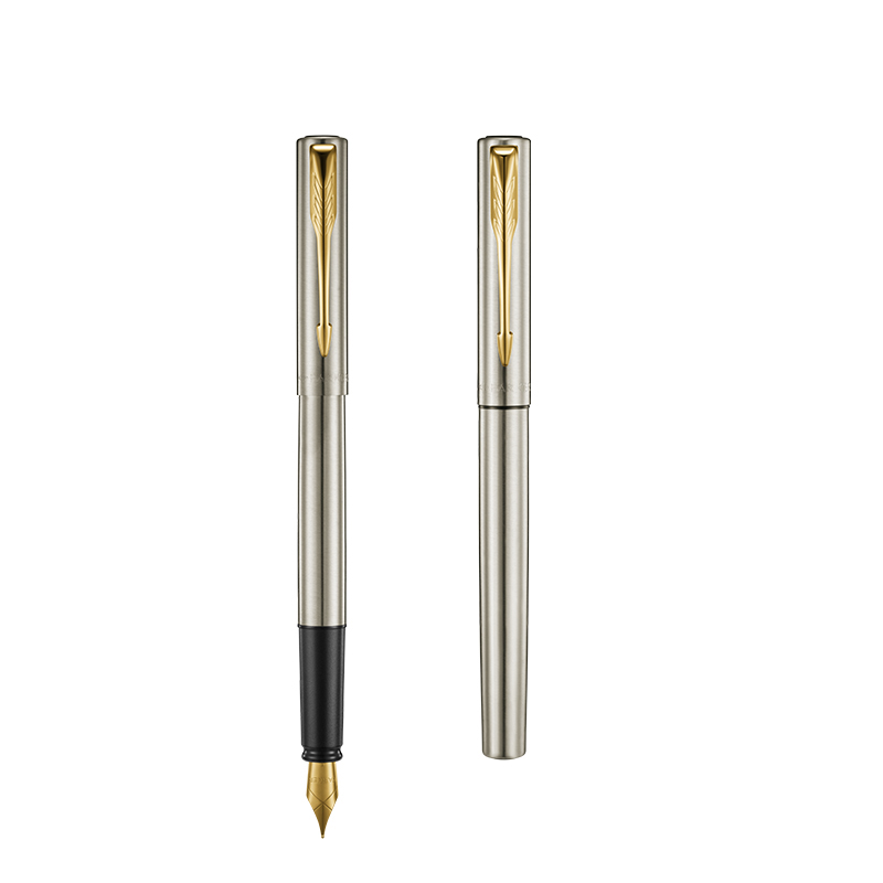 派克 威雅XL系列 钢杆金夹墨水笔 F尖 （单位：支）  