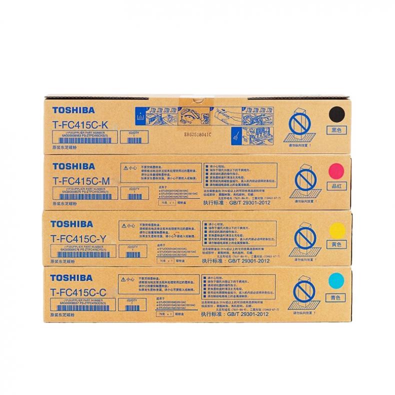 东芝（TOSHIBA） T-FC415C 原装墨粉盒套装 139200页 （单位：套） 适用2010AC 2110AC 3015 2510 四色