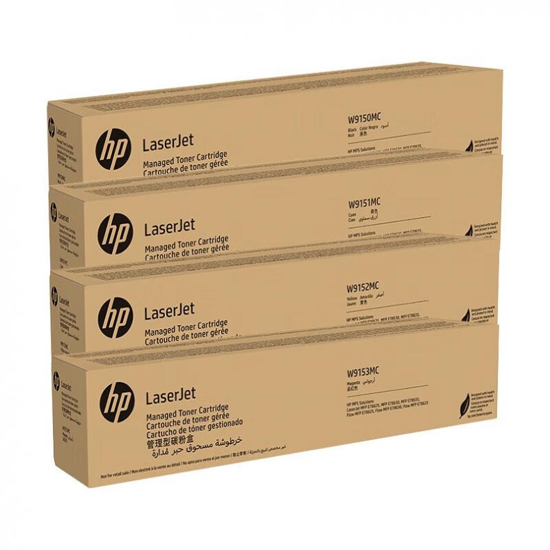 惠普（HP） W9150-3MC 粉盒套装 4支/套 （单位：套）  四色