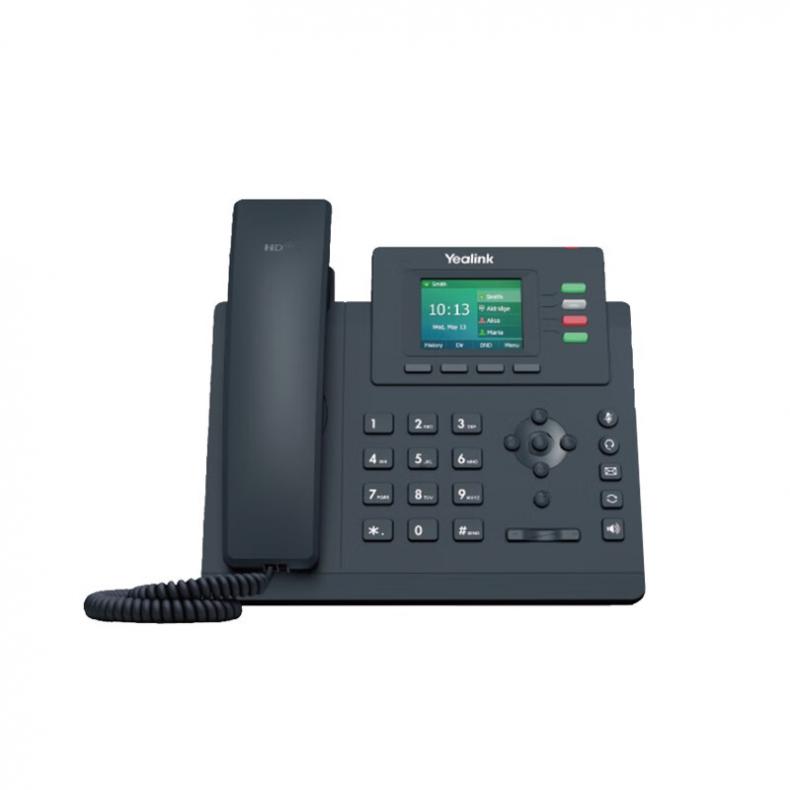 亿联（Yealink） SIP-T33G 电话机 2.4英寸 （单位：个） 黑色