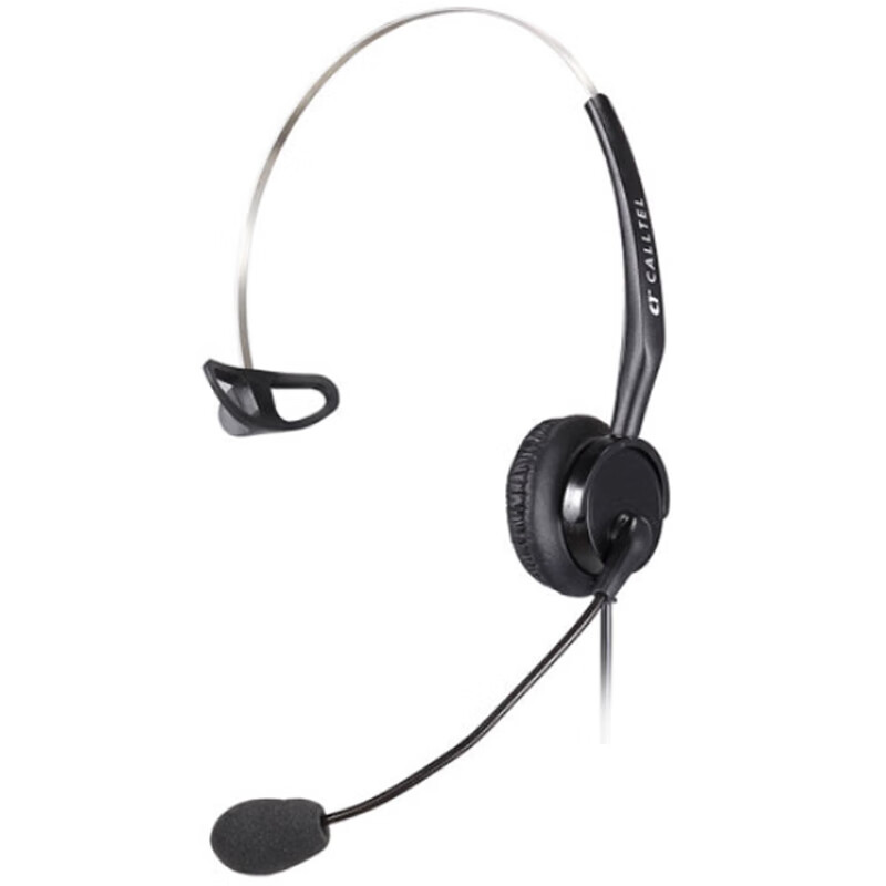 科特尔得龙（CALLTEL） T400 头戴式话务耳机 单耳 2.5mm单插头 （单位：个） 适用2.5mm单孔话机 