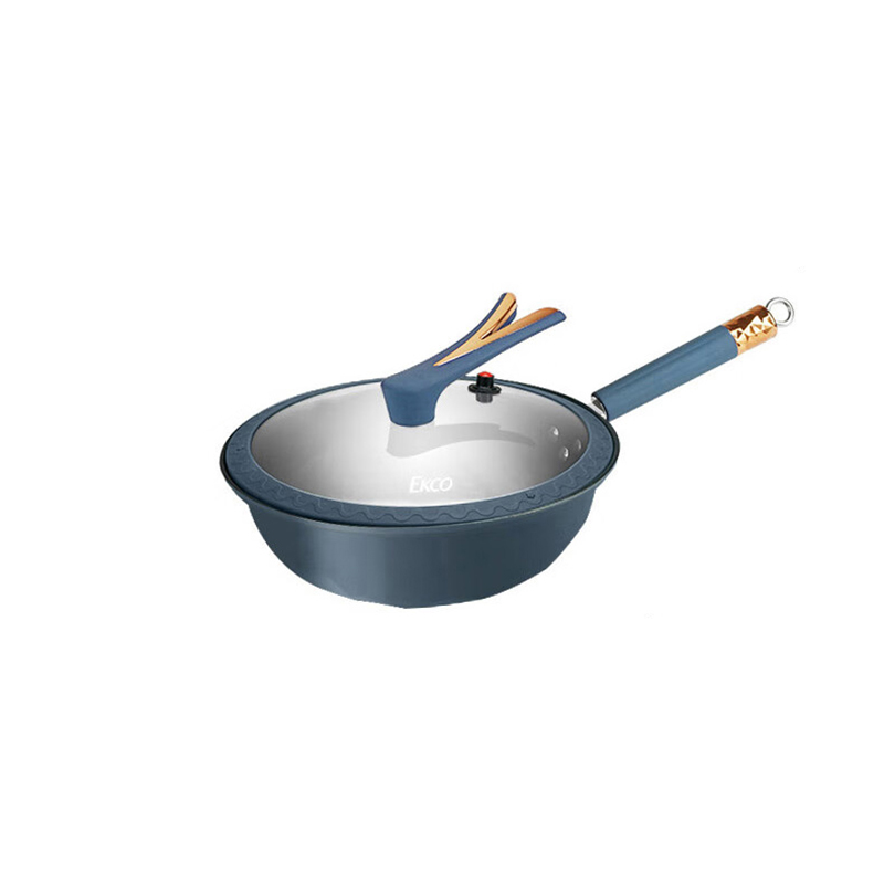 EKCO EK-WRLWYC03ZX/KZ 威尔蓝微压炒锅 32CM （单位：个）  