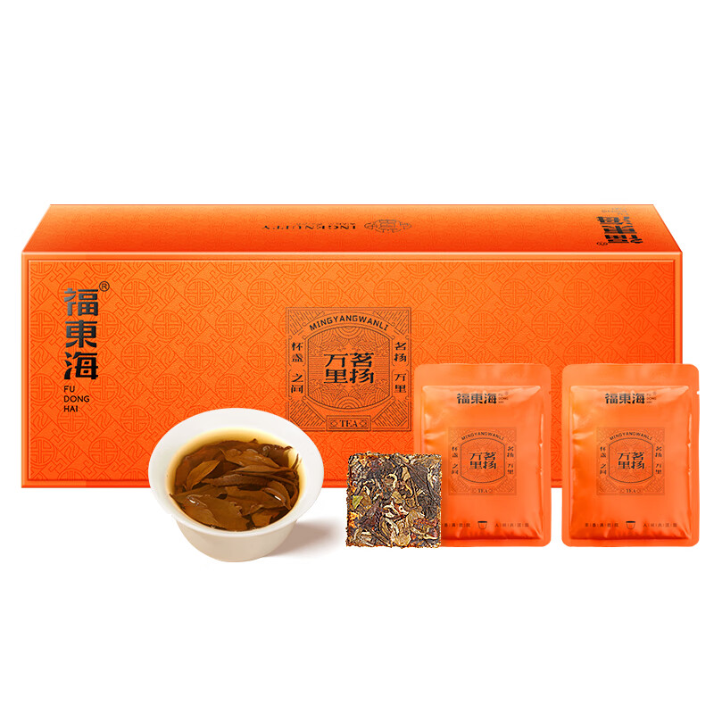 福东海 万里茗扬 陈皮白茶 6g/袋 30袋/盒 （单位：盒）  