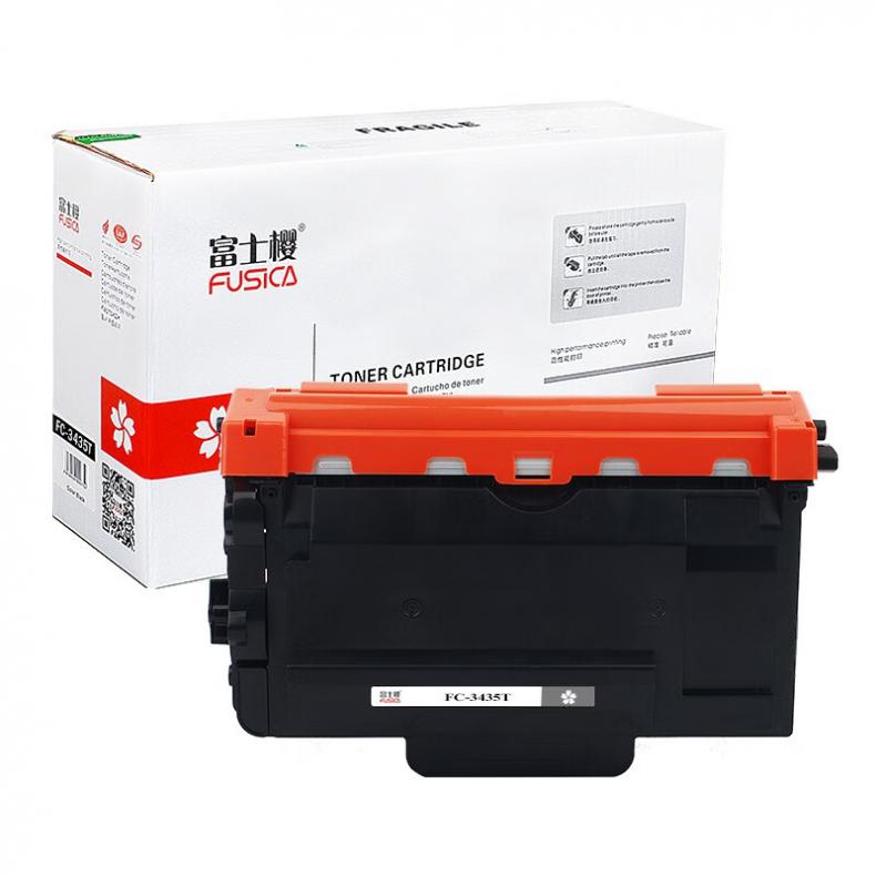 富士樱（FUSICA） TN-3435 粉盒 3000页 （单位：支） 适用HL-5580D HL-5585D HL-5590DN HL-5595DN 黑色