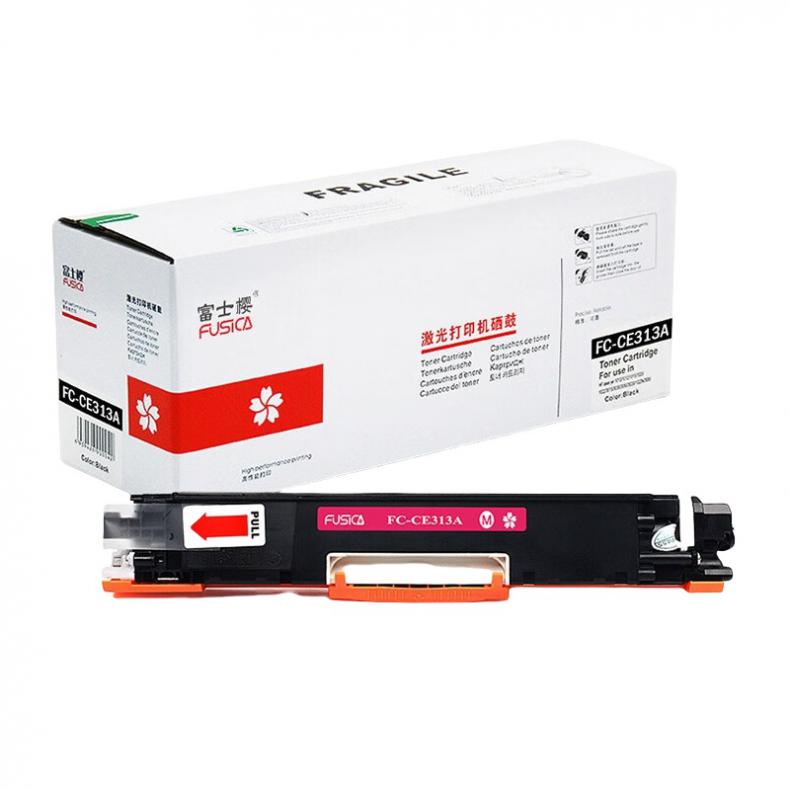 富士樱（FUSICA） CE313A 硒鼓 1000页 （单位：支） 适用HP CP1025 红色