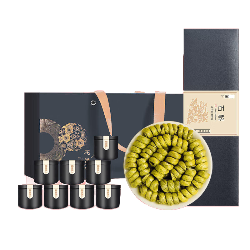 福东海 霍山源产 石斛高端礼盒装 10克/瓶 10瓶/盒 100g （单位：盒）  