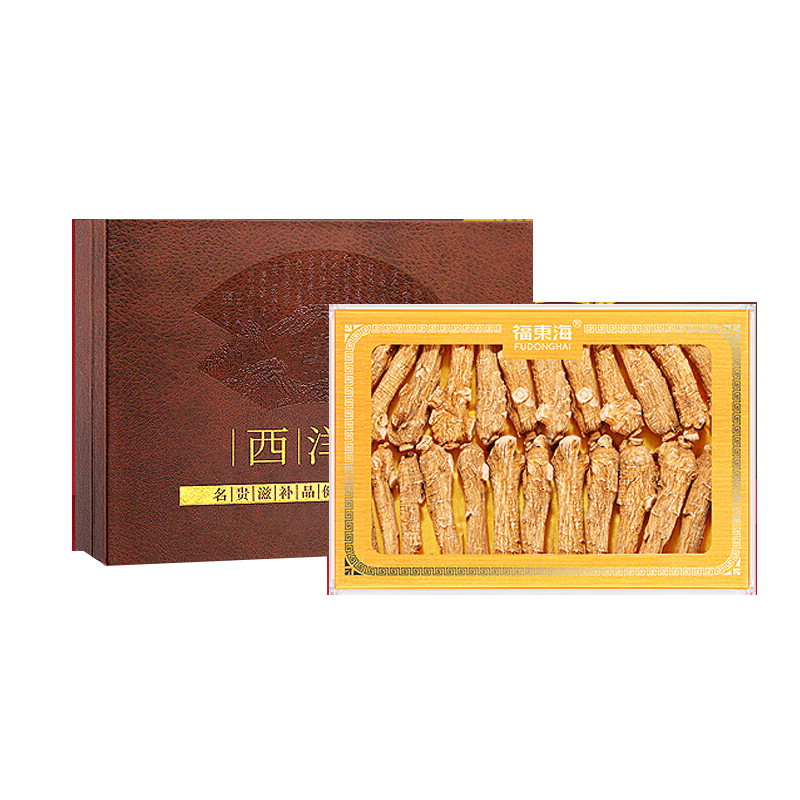福东海 中大根 西洋参高端礼盒装 200克 （单位：盒）  