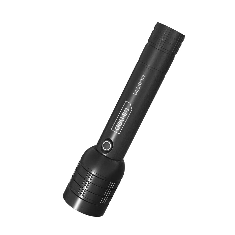 得力（deli） DL551017 便携多功能手电筒 350流明 （单位：个）  黑色