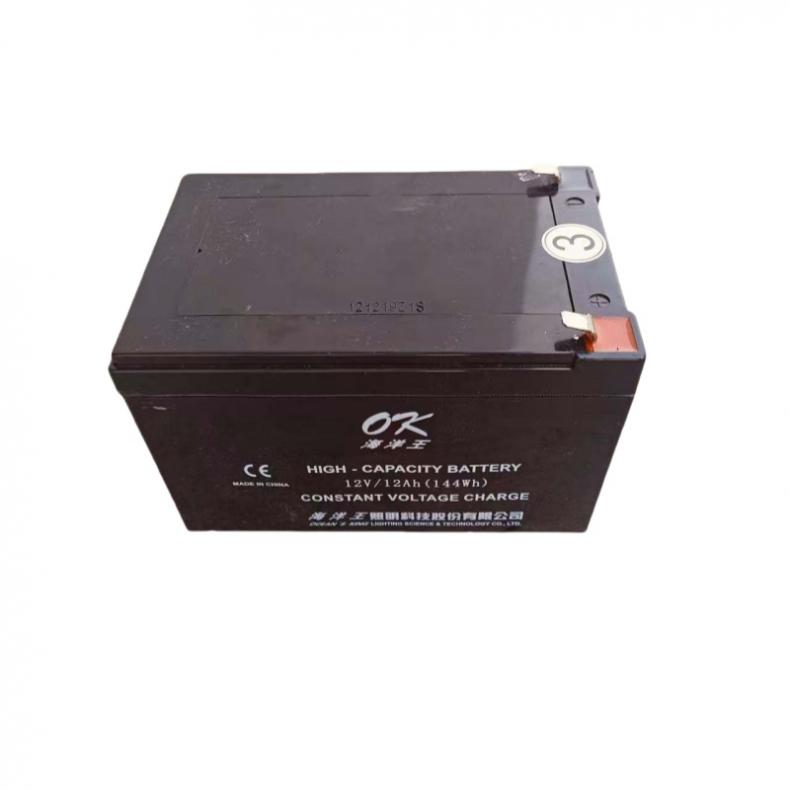 海洋王 12V/12Ah(144Wh) 铅酸电池  （单位：块） 适用于海洋王FW6101/BT防爆移动灯 黑色
