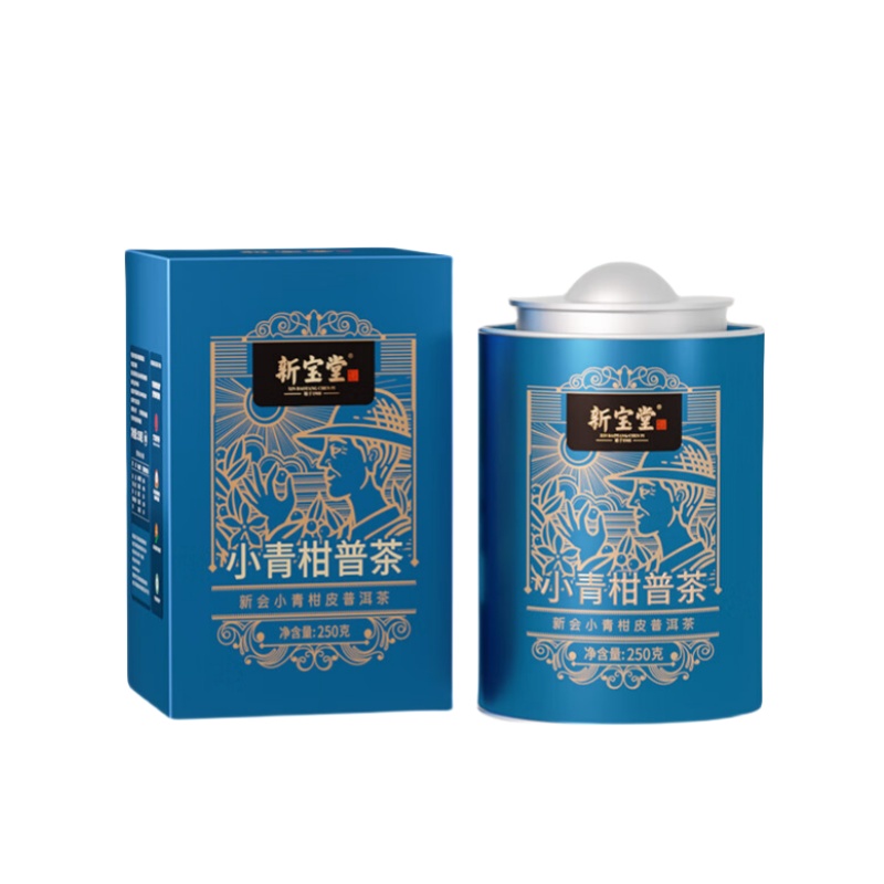 新宝堂 新会 小青柑普茶 250g （单位：罐）  