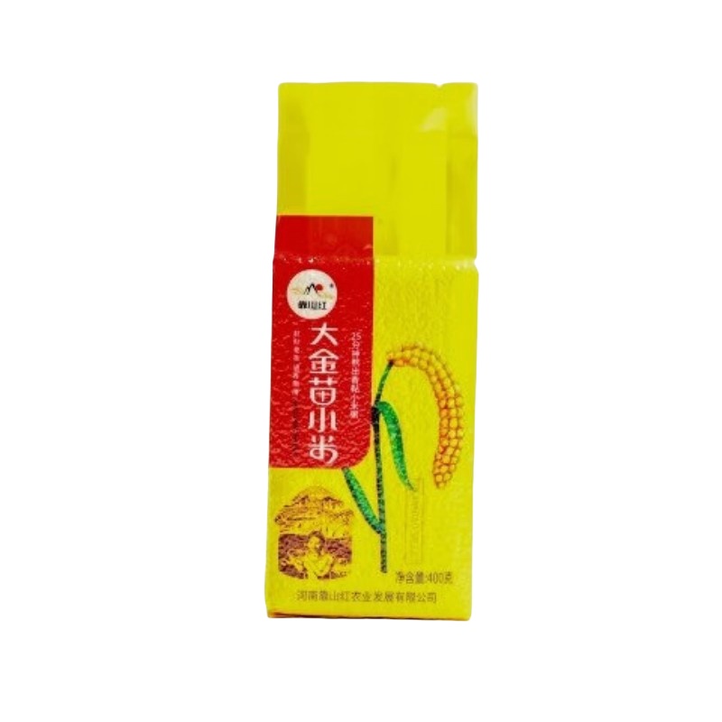 靠山红 大金苗 小米 400g （单位：袋） 真空包装 