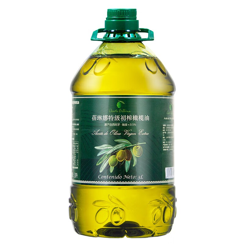 蓓琳娜 特级初榨 橄榄油 3L （单位：桶） 新老包装随机发货 
