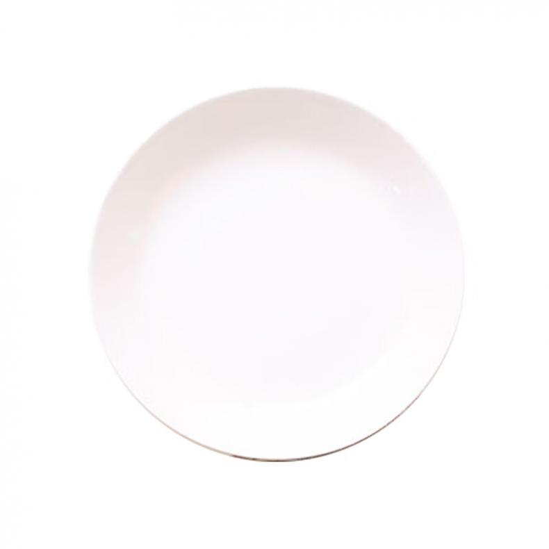 安立洁康 圆盘 陶瓷盘 10英寸25.2cm （单位：个）  