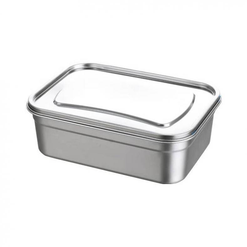 安立洁康 304不锈钢 保鲜盒 350*245*110mm （单位：个）  