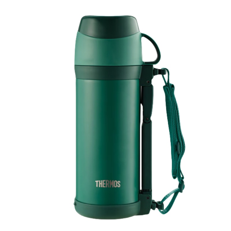 膳魔师 FFW-1000 AGR 不锈钢保温壶 1L （单位：个）  云杉绿