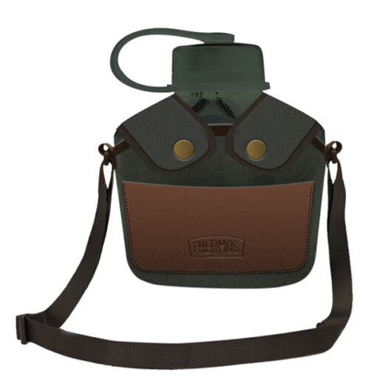 膳魔师 TSK2-1000 森旅复古随行壶 1100ml （单位：个）  云杉绿