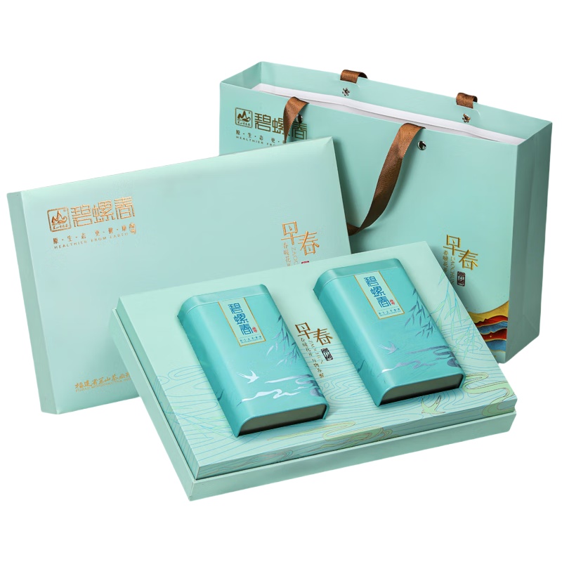 茗山生态茶（mingshanshengtaicha） 礼盒装 碧螺春 250g （单位：盒）  