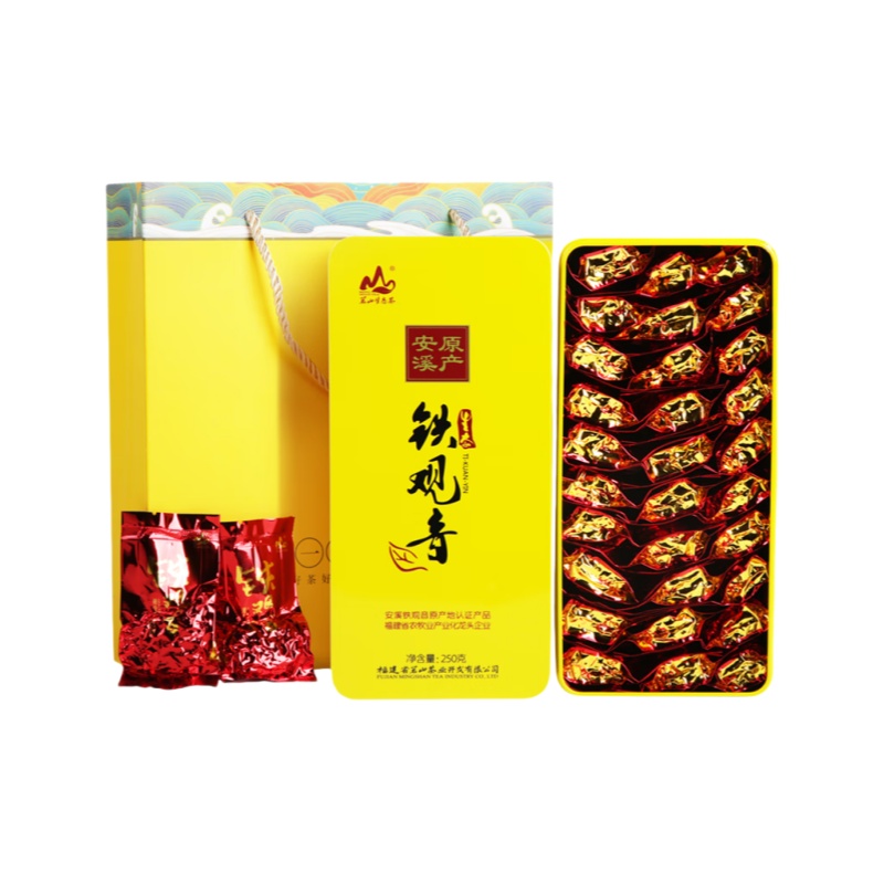 茗山生态茶（mingshanshengtaicha） 清香型 铁观音 250g/盒 2盒/组 （单位：组）  