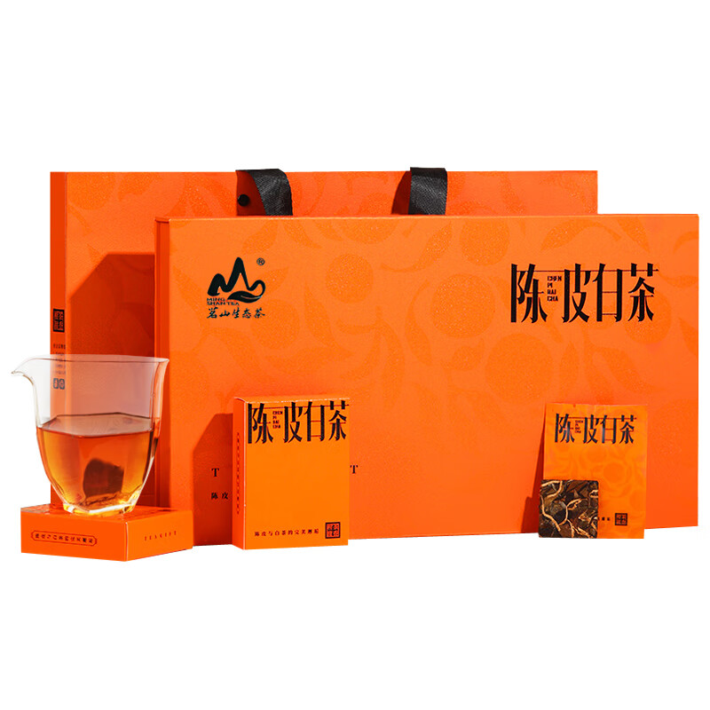 茗山生态茶（mingshanshengtaicha） 柑甜茶香 陈皮白茶 250g （单位：盒）  