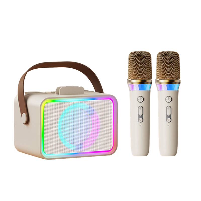 康佳（KONKA） KN13 蓝牙K歌音箱 双麦克风 （单位：套）  油彩白