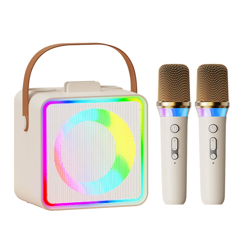 康佳（KONKA） KN13 pro 蓝牙K歌音箱 双麦克风 （单位：套）  油彩白