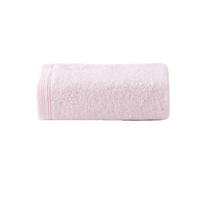 内野 DS02120-N 简约素色缎边面巾 34*75cm （单位：条）  粉色