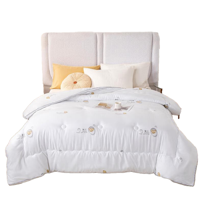 洁丽雅（Grace） JLY-9504 立体包边生姜暖绒被 200*230CM 3300g （单位：套）  