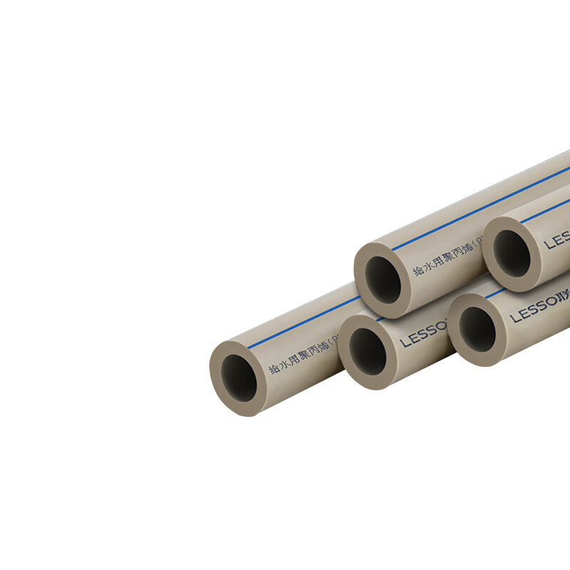 联塑（LESSO） dn20 ppr水管 冷水管 4分/1.25MPa/壁厚2.0 4米/根 （单位：根） 灰色