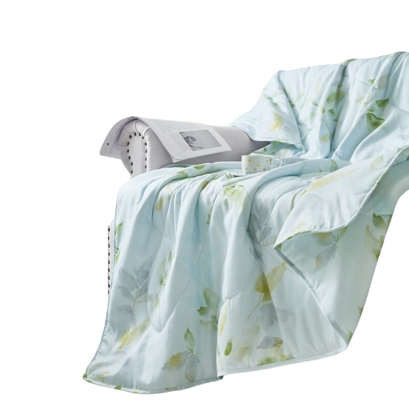 梦洁家纺 小时梨 舒柔清爽夏凉被 150*200cm （单位：个）  绿色