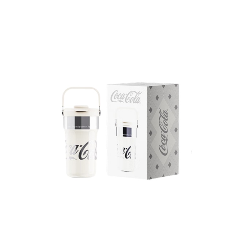 格沵 GE-CK24AW-B112 可口可乐联名款旅程杯 650ml （单位：个）  星光白