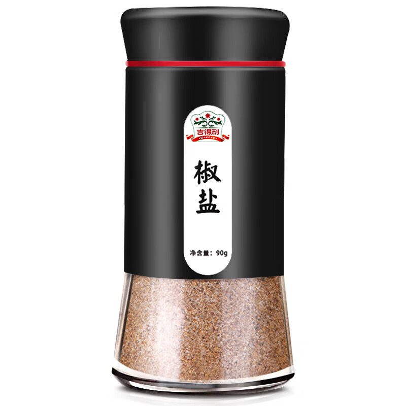 吉得利 瓷瓶 椒盐 90g （单位：瓶）  