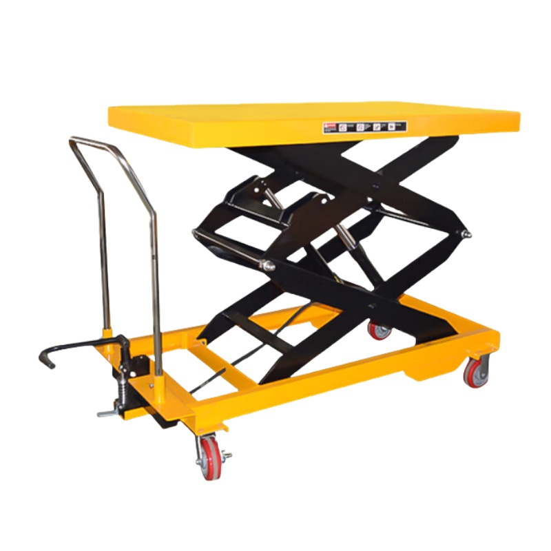 沪工 HGS1000-2 手动液压平台车 1000公斤1.7米双油缸台面1500*800分泵 （单位：台）  