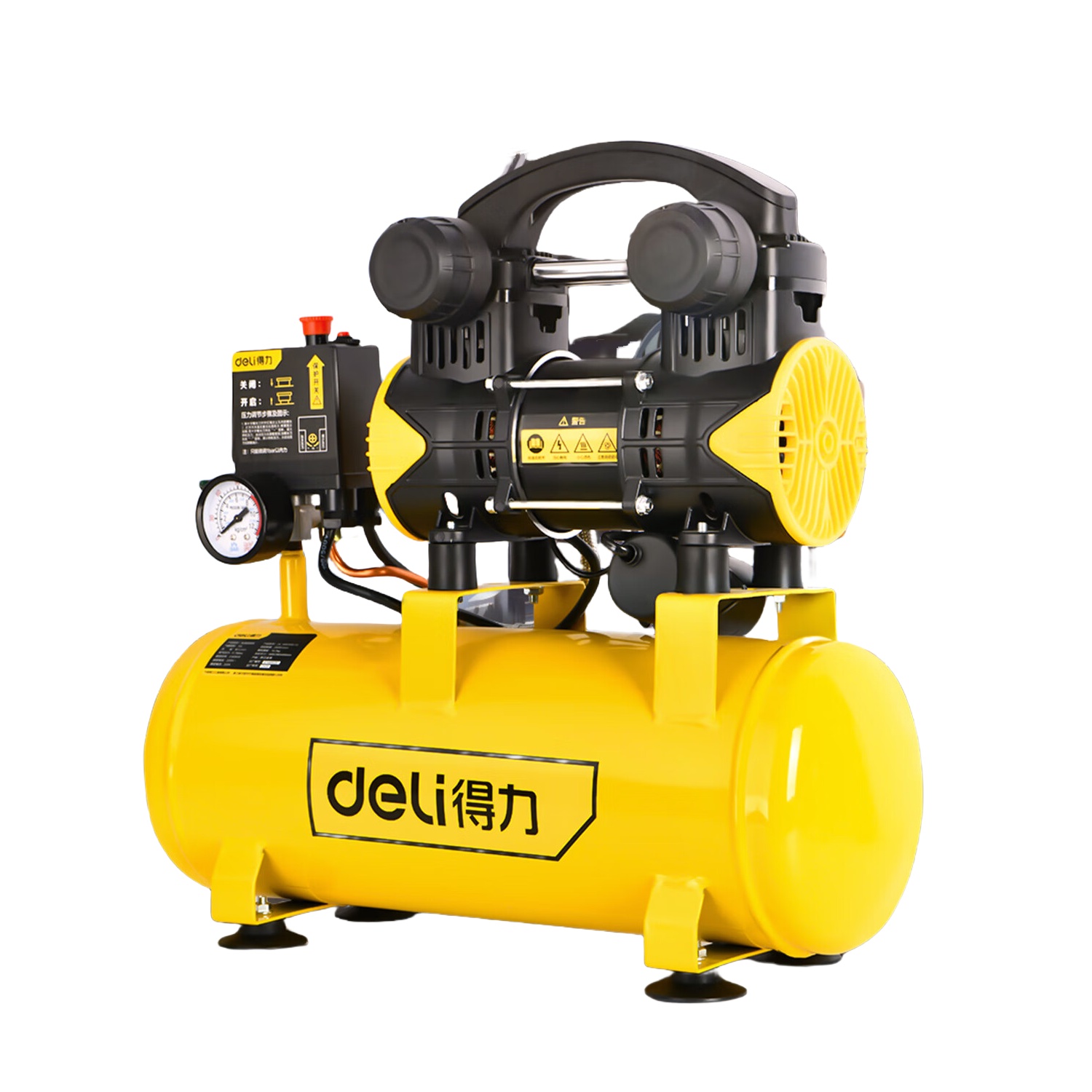 得力（deli） DL-WKY06-W1 无油空压机 10L （单位：台）  