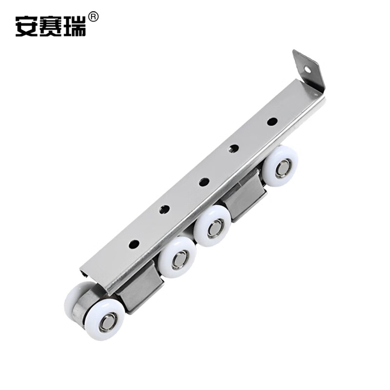 安赛瑞 5D01309 锈钢吊轨滑轮 8轮 （单位：个）  