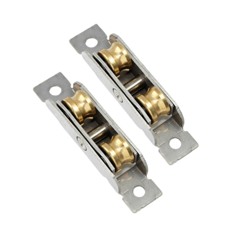 安赛瑞 5D00986 塑钢滑轮 77型凹轮 2个装 （单位：对）  