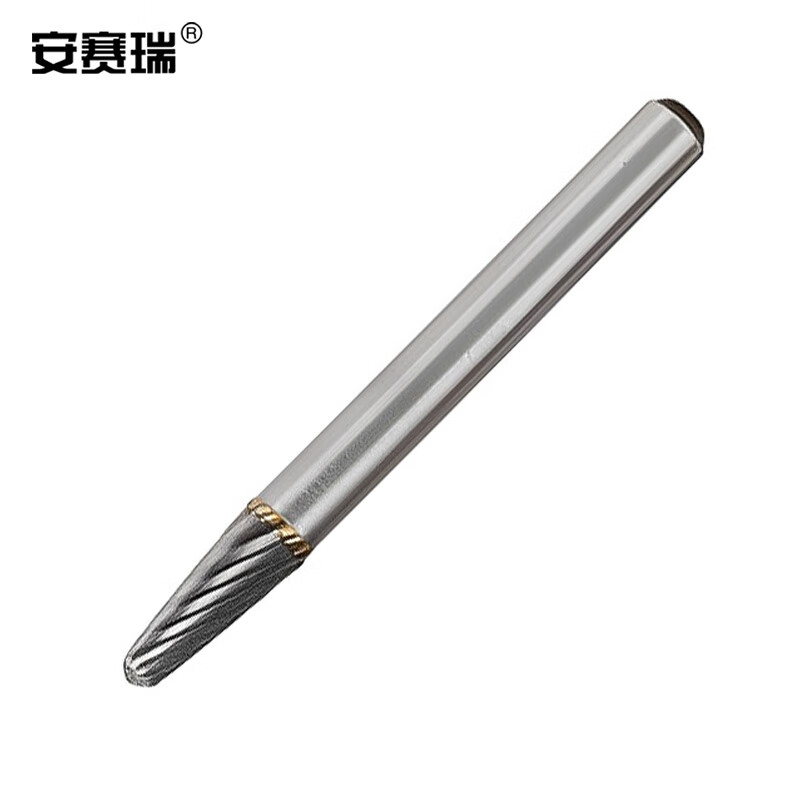 安赛瑞 4A00020 合金旋转锉刀 柄6mm刃径6mm锥形圆头 （单位：个）  