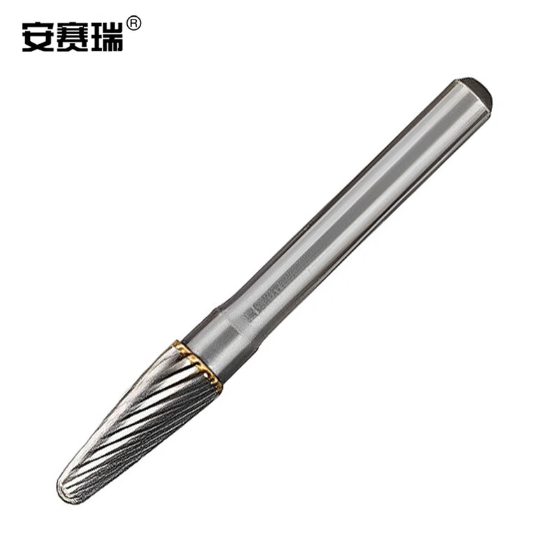 安赛瑞 4A00021 合金旋转锉刀 柄6mm刃径8mm锥形圆头 （单位：个）  