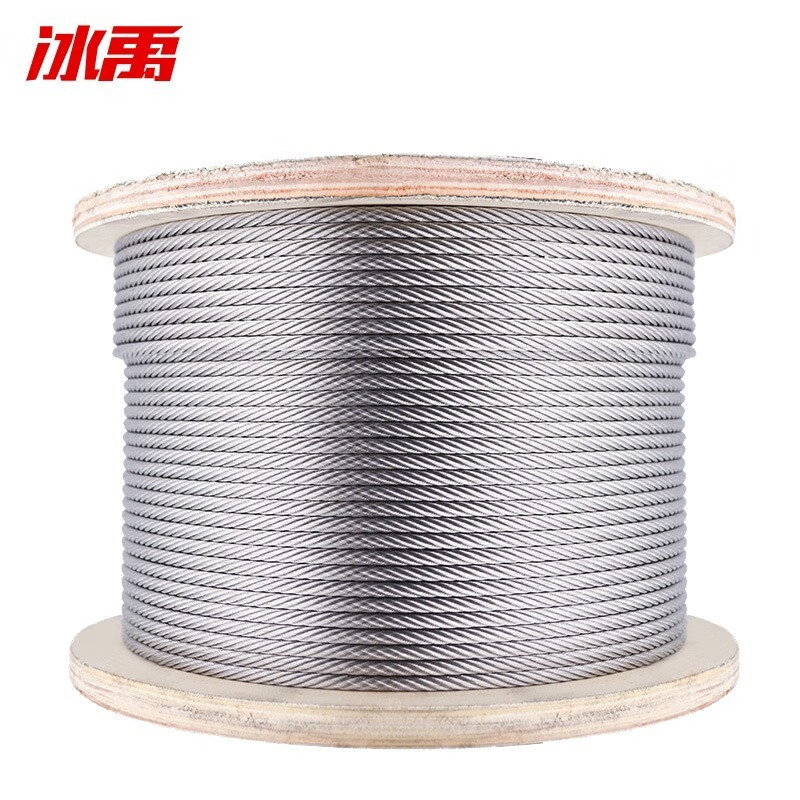 冰禹 7*7结构 304不锈钢钢丝绳 直径0.8mm 100米/卷 （单位：卷）  