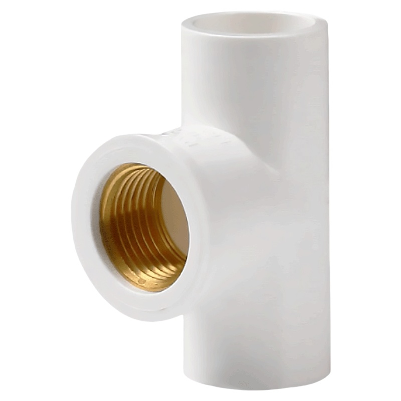 联塑（LESSO） 内丝异径三通 PVC给水管配件 32*1/2 （单位：个）  