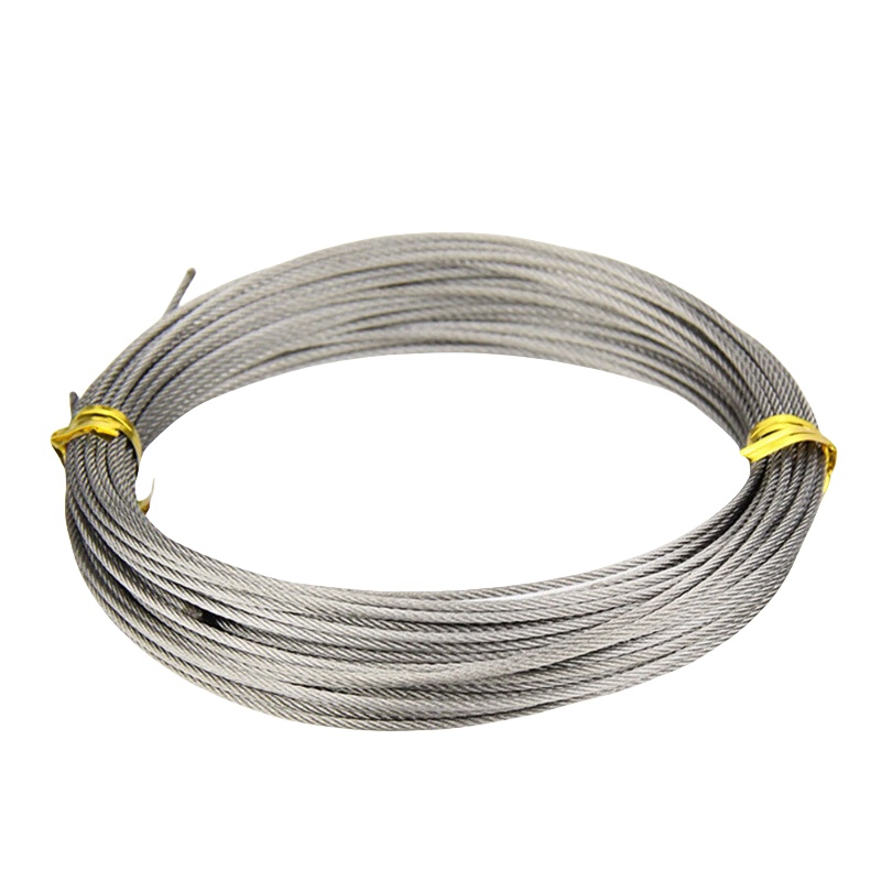 安赛瑞 10855 不锈钢钢丝绳 7*7股 直径3mm 50米/卷 （单位：卷）  