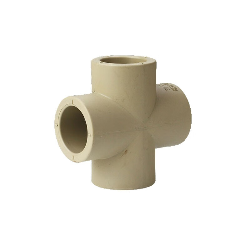 联塑（LESSO） 平面四通 PPR给水管件 32mm （单位：个）  灰色