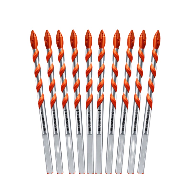 德力西 DLX-G5-6 墙壁钻头 8mm 10支 （单位：组） 两种款式随机发货 