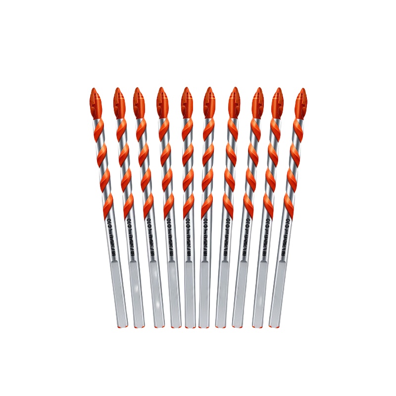 德力西 DLX-G5-6 墙壁钻头 10mm 10支 （单位：组） 两种款式随机发货 