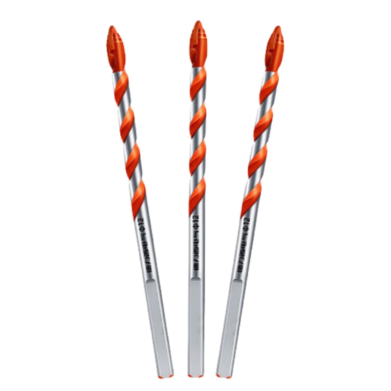 德力西 DLX-G5-6 墙壁钻头 12mm 3支 （单位：组） 两种款式随机发货 