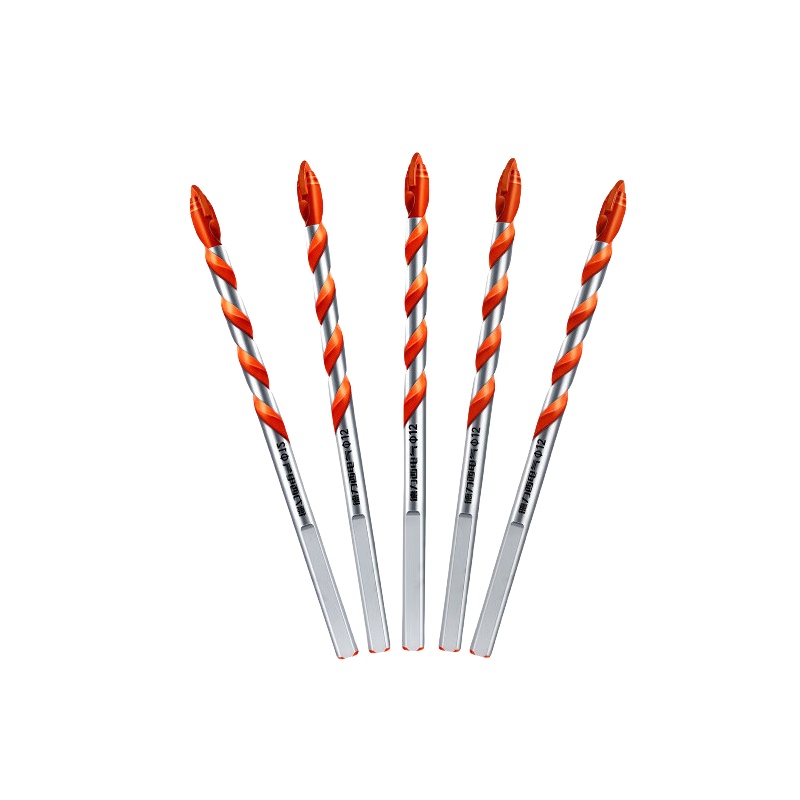 德力西 DLX-G5-6 墙壁钻头 12mm 5支 （单位：组） 两种款式随机发货 