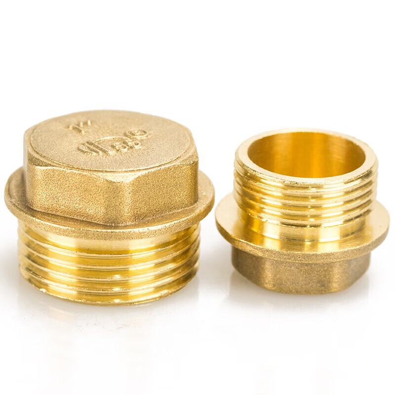 冰禹 BH-710 铜外丝堵头 6分堵头 （单位：个）  