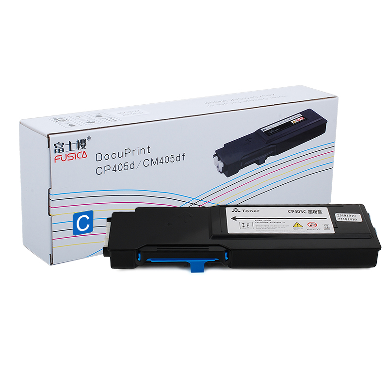 富士樱（FUSICA） CP405 C 墨粉盒 5000页 （单位：支） 适用施乐 CP405d CM405df 蓝色