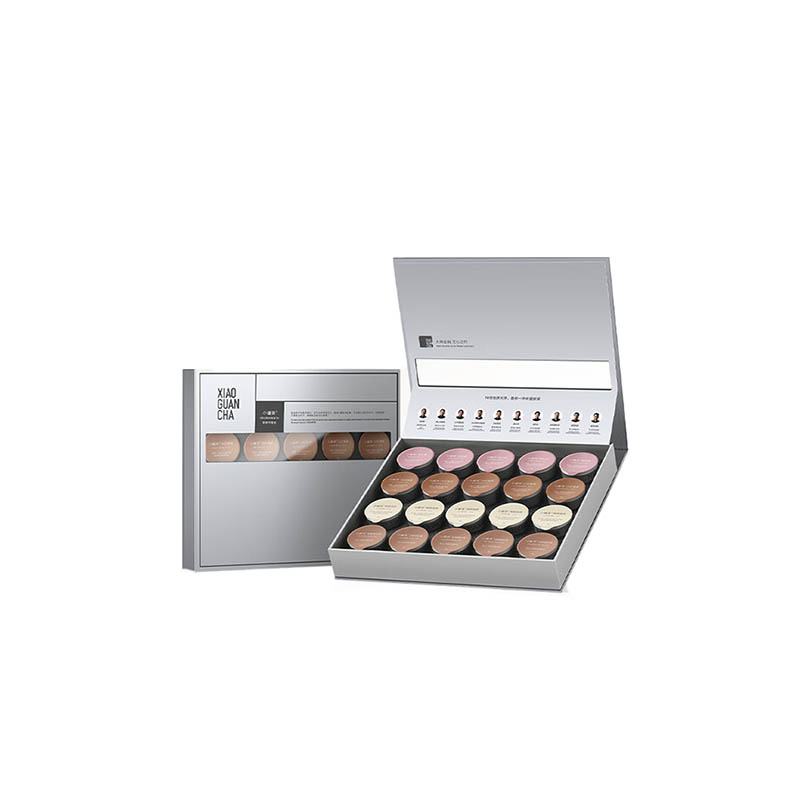 小罐茶 银罐系列 畅享组合茶 80克 （单位：盒） 大红袍茶4克*5+茉莉花茶4克*5+滇红茶4克*5+金骏眉红茶4克*5 