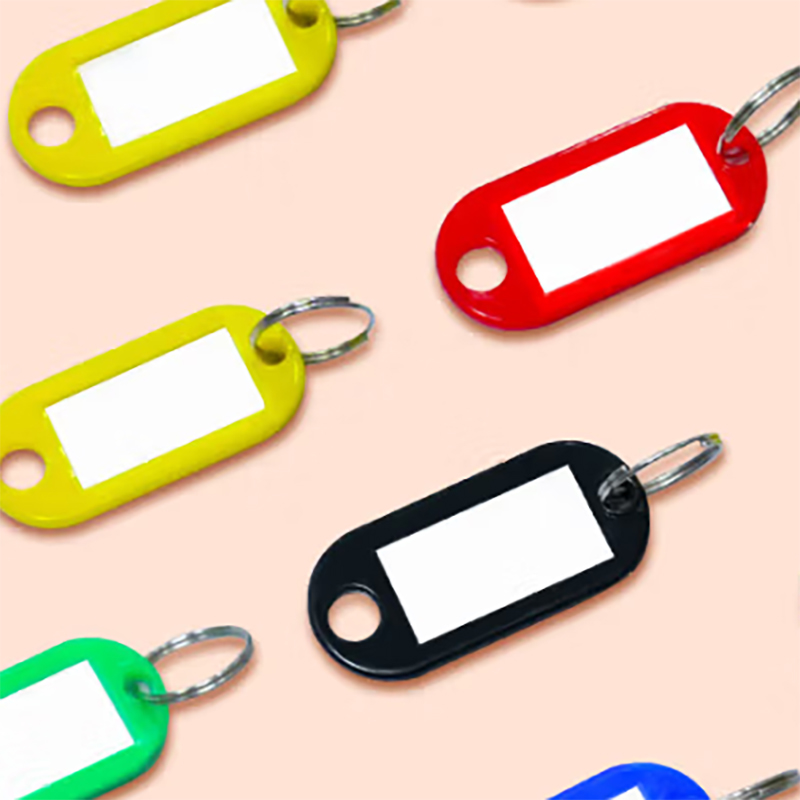 得印（befon） 5242 钥匙牌 48*21mm 50/袋 （单位：个） 彩色混装